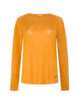 T-Shirt Pepe Jeans Mayday Golden pour Femme