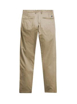 Pantalon chino El Pulpo beige pour homme