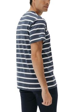 Maillot El Pulpo à rayures bleu marine pour homme