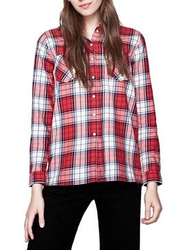 Chemise Pepe Jeans Dolly Cadres Femme