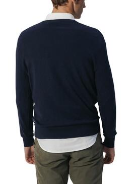 Maillot El Pulpo col en V basique bleu marine pour homme