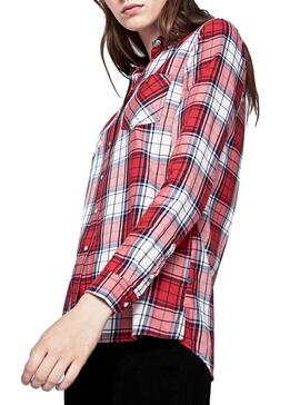 Chemise Pepe Jeans Dolly Cadres Femme