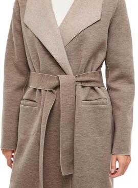 Manteau Vila Juice beige pour femme