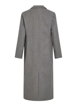 Manteau Vila Visolo gris pour femme.
