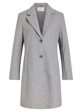 Manteau gris pour femme Vila Claudia