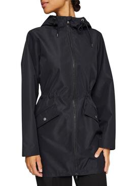 Imperméable Vila Vitally noir pour femme