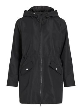 Imperméable Vila Vitally noir pour femme