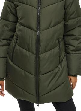 Manteau matelassé Vila Milja vert pour femme