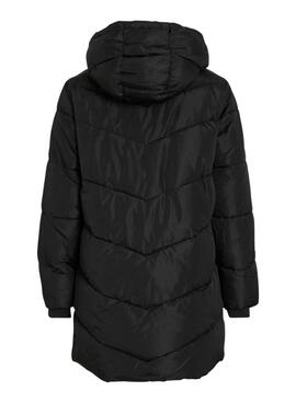 Manteau matelassé noir Vila Milja pour femme