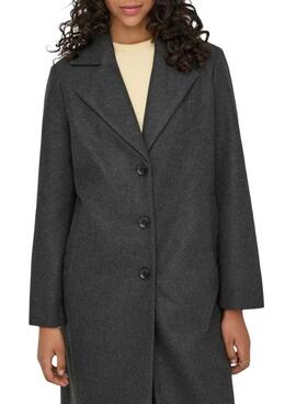 Manteau gris pour femme Only Lisa