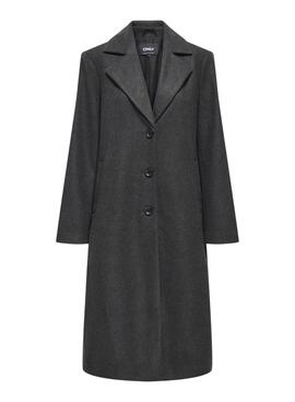 Manteau gris pour femme Only Lisa