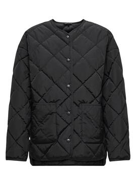 Veste de chasse Only Althea en noir pour femme.