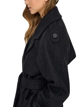 Manteau Only Dear noir pour femme