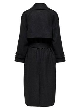 Manteau Only Dear noir pour femme