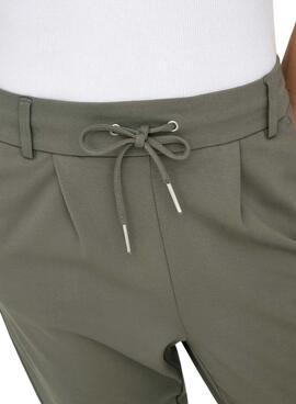 Pantalon Only Poptrash vert pour femme.