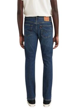 Pantalon en denim Levis 511 slim oscuro para homme