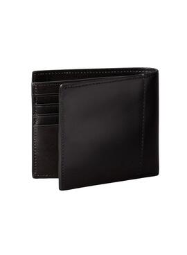 Portefeuille Calvin Klein Jeans Billfold noir et jaune pour homme.