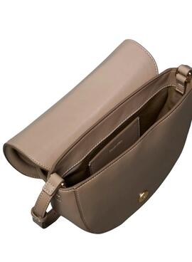 Sac Calvin Klein Jeans Bold Saddle beige pour femme