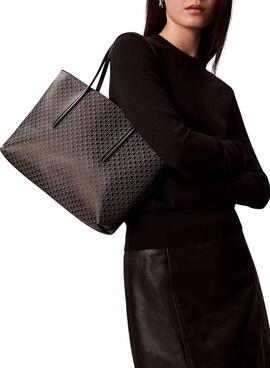 Sac Calvin Klein Jeans Emblem noir pour femme