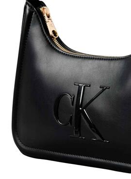 Sac Calvin Klein Jeans Bold noir pour femme.