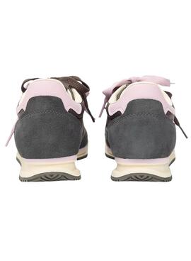 Chaussures de sport Tommy Jeans Low Profile Runner marron pour femme