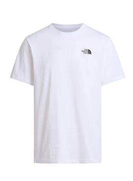 T-shirt The North Face Box blanc pour homme