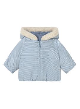 Manteau réversible Mayoral Bell bleu pour bébé