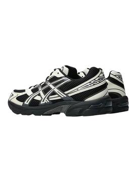 Chaussures Asics Gel 1130 noir et blanc pour homme
