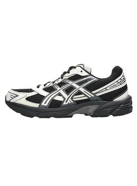 Chaussures Asics Gel 1130 noir et blanc pour homme