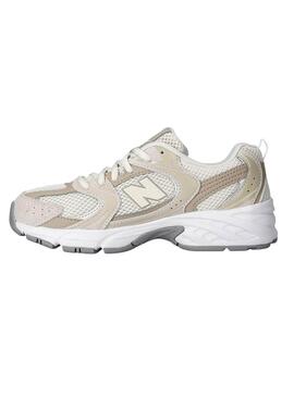Chaussures New Balance GR530 beige pour fille
