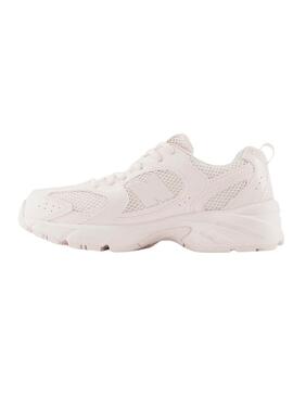 Chaussures New Balance GR530 blanches pour fille