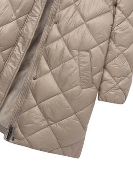 Manteau Mayoral en charbon beige pour fille