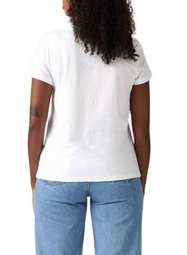 T-shirt Levis Batwing blanc pour femme