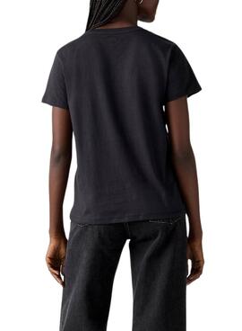 T-shirt Levis Batwing noir pour femme