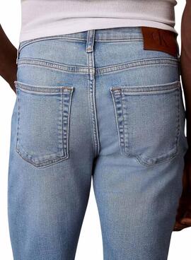 Pantalon en jean Calvin Klein Ashland bleu pour hommes.