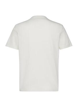 T-shirt Calvin Klein 2Tone blanc pour homme
