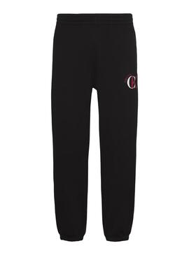 Pantalon jogger Calvin Klein Graphic noir pour homme