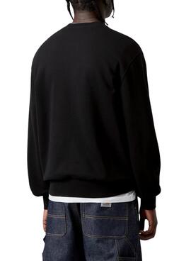 Sweatshirt Carhartt Clover noir pour homme