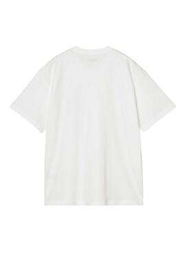 T-shirt Carhartt Clover blanc pour homme