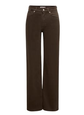 Pantalon en jean Only Madison marron pour femme