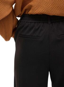 Pantalon Vila Vivarone noir pour femme
