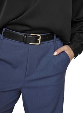 Pantalon Vila Vivarone bleu pour femme.