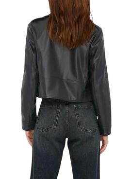 Veste de motard Only Carmen noire pour femme