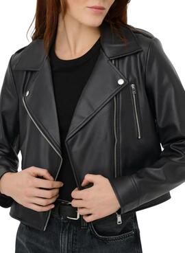 Veste de motard Only Carmen noire pour femme