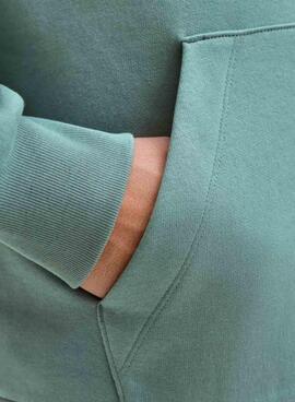 Sweat-shirt Jack and Jones Corp turquoise pour homme