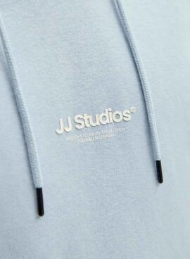 Sweat-shirt Jack and Jones Soho bleu pour homme.