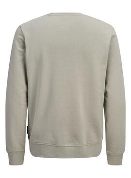 Sweatshirt Jack and Jones Devin vert pour homme.