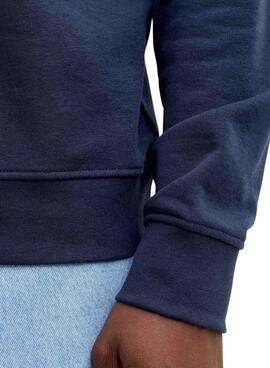Sweatshirt Jack and Jones Devin bleu marine pour homme