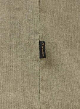 T-shirt Jack and Jones Bluaiden verte pour homme