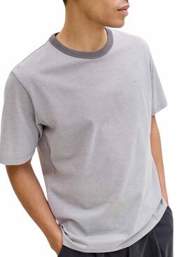 T-shirt Jack and Jones Blualves gris pour homme